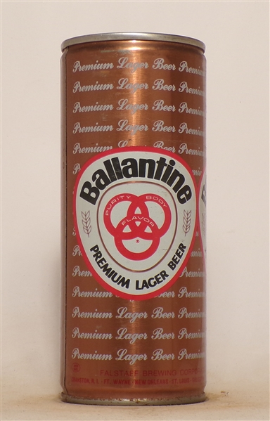 Ballantine Beer 16 Ounce Tab Top 8