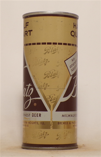 Blatz 16 Ounce Tab Top 1