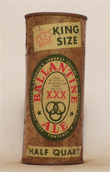 Ballantine 16 Ounce Flat Top 2