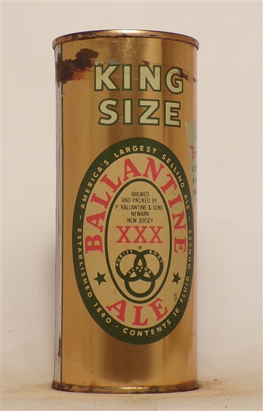 Ballantine 16 Ounce Flat Top 3
