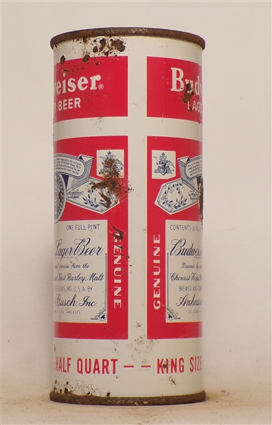 Budweiser 16 Ounce Flat Top 3