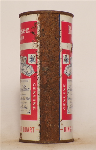 Budweiser 16 Ounce Flat Top 3