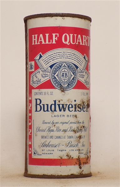 Budweiser 16 Ounce Flat Top 4