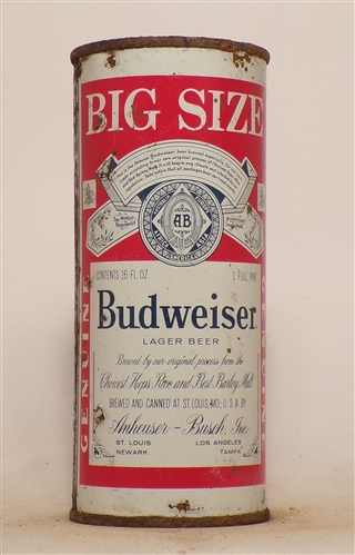 Budweiser 16 Ounce Flat Top 5