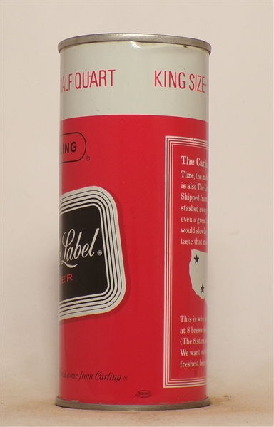 Carling Black Label 16 Ounce Tab Top 1
