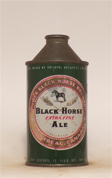 Black Horse Cone Top