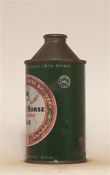 Black Horse Cone Top