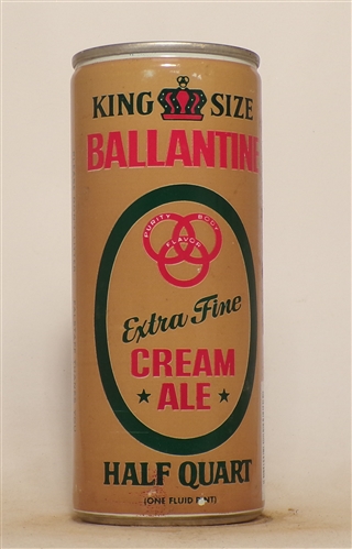 Ballantine Beer 16 Ounce Tab Top 4