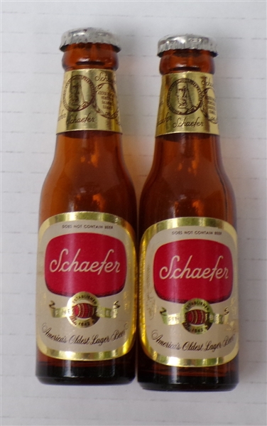  Schaefer Mini Bottle Salt and Pepper Shakers