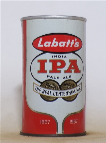 Labatts IPA Intact Early Tab Top - Canada