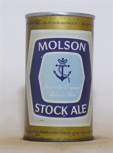 Molson Stock Ale Intact ZIP - Canada