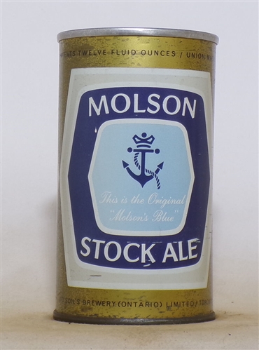 Molson Stock Ale Intact ZIP - Canada