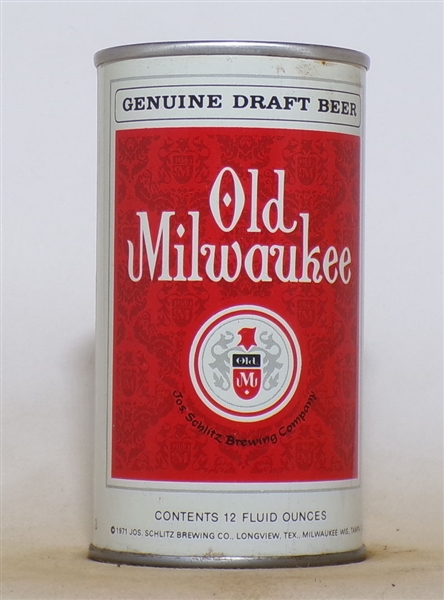 Old Milwaukee Test Tab Top