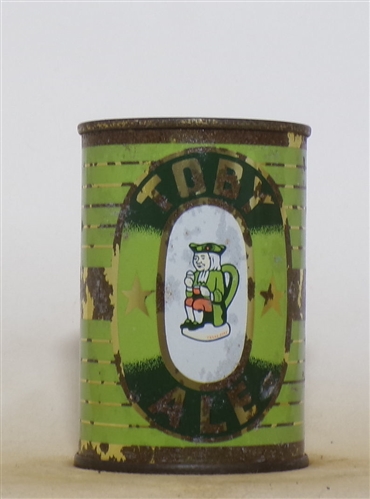 Toby 9 2/3 Ounce Flat Top - England Rare!