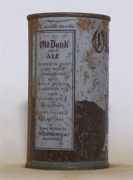 Old Dutch Ale OI Flat Top