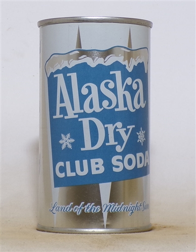 Alaska Dry Club Soda Flat Top