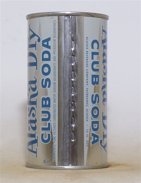 Alaska Dry Club Soda Flat Top