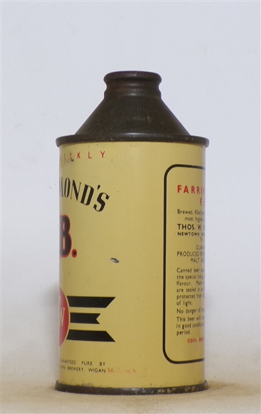 Farrimond's FB Cone Top England