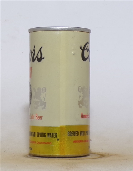 Coors 7 Ounce Flat Top