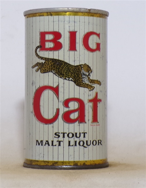 Big Cat Stout Malt Liquor Zip