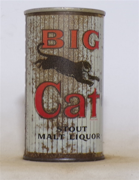 Big Cat Stout Malt Liquor Zip