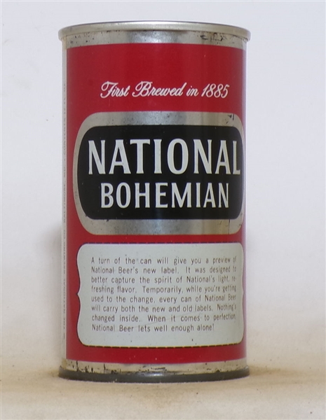 National Bohemian Split Label Zip Nice!
