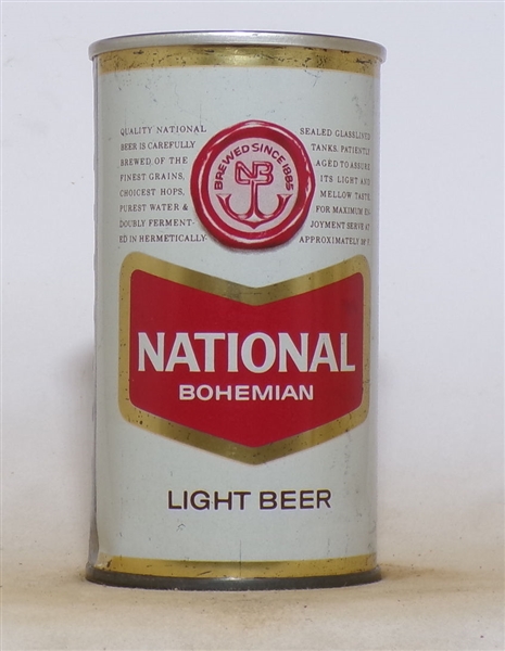 National Bohemian Split Label Zip Nice!