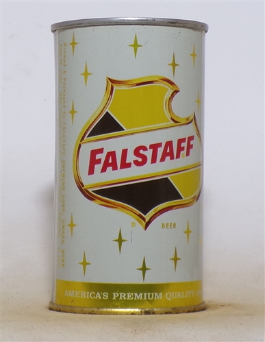 Falstaff Flat Top Omaha New lid