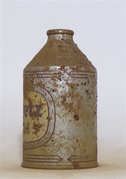 Gretz Ale Crowntainer