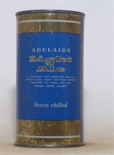 Adelaide Light Ale Flat Top (Australia) Rare!