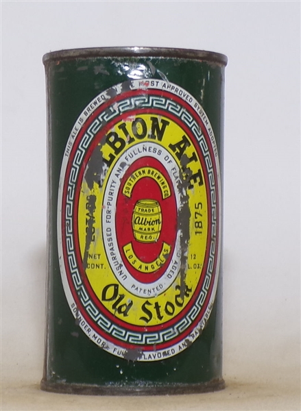 albion Ale Flat Top