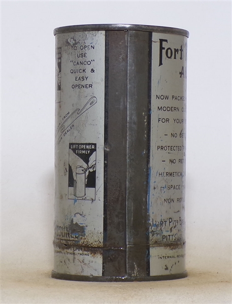 Fort Pitt Ale OI Flat Top (Rolled) Rare!