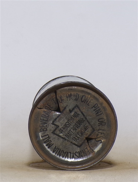 Fort Pitt Ale OI Flat Top (Rolled) Rare!