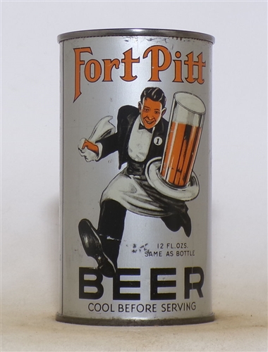 Fort Pitt Running Waiter OI Flat Top Scarce!