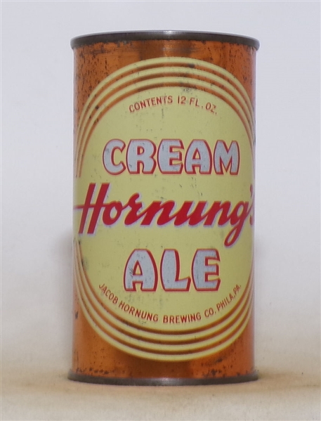 Hornung Ale OI Flat Top #1 Rare!
