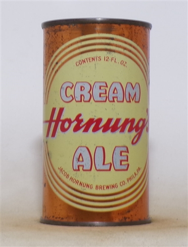 Hornung Ale OI Flat Top #1 Rare!