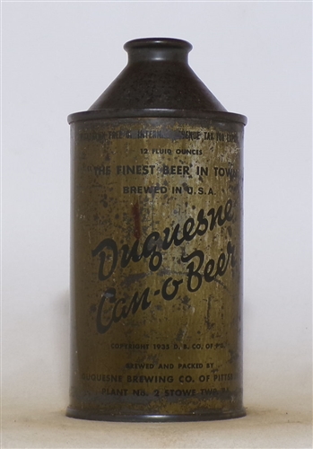 Duquesne Olive Drab Cone Top #4