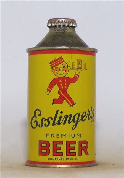Esslinger Flat Bottom Cone Top #2 Pristine!