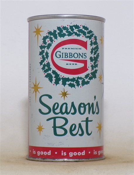 Gibbons Seasons Best Intact ZIP #1 Nice!