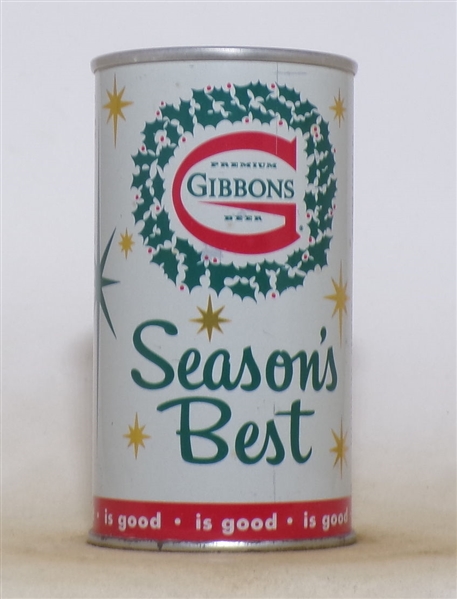 Gibbons Seasons Best Intact ZIP #1 Nice!