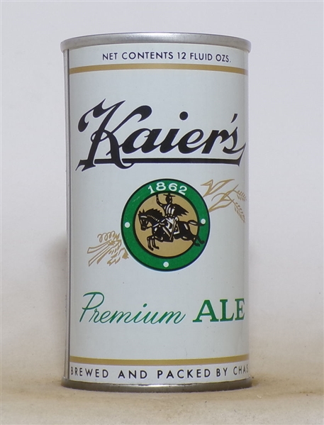 Kaiers Ale Fan Tab #1 Scarce!