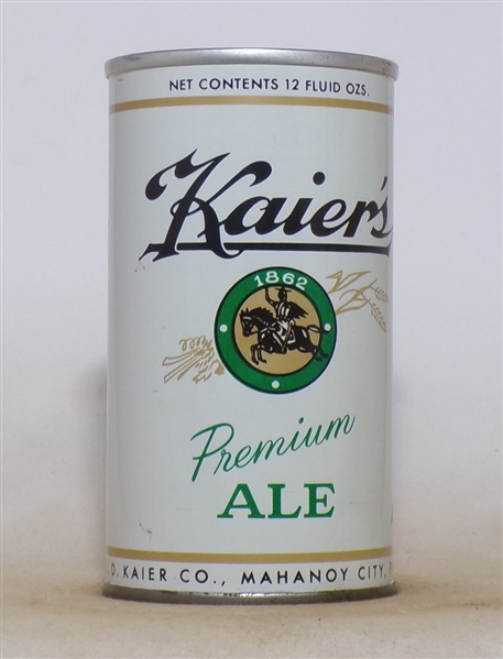 Kaiers Ale Fan Tab #1 Scarce!