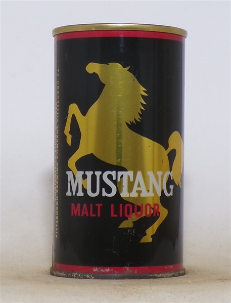 Mustang Malt Liquor Intact U-Tab