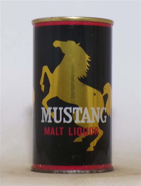 Mustang Malt Liquor Intact U-Tab